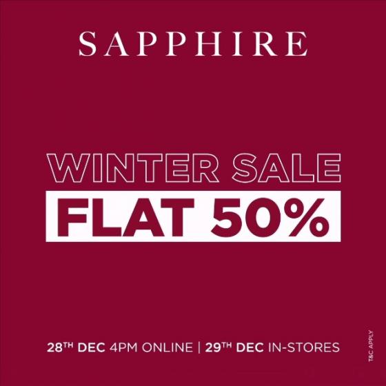 SAPPHIRE Winter Sale! FLAT 50 OFF, 28th Dec 4 PM online 29th Dec in